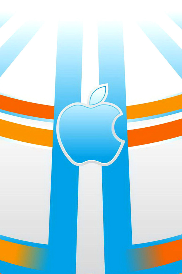 Das Apple Emblem Wallpaper 640x960