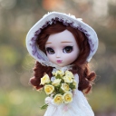 Das Romantic Doll Wallpaper 128x128