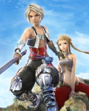 Vaan and Penelo - Final Fantasy XII wallpaper 128x160