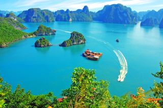 Vietnam, Halong Bay - Obrázkek zdarma pro 1280x800