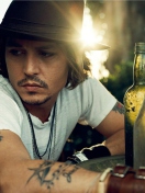 Screenshot №1 pro téma Johnny Depp Sunset Portrait 132x176