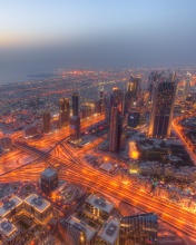 Fondo de pantalla United Arab Emirates, Dubai 176x220