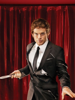 Knifey Dexter wallpaper 240x320