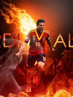 Das Jordi Alba Wallpaper 240x320