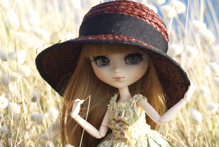 Screenshot №1 pro téma Pretty Doll In Hat