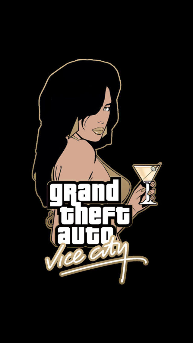 Fondo de pantalla Grand Theft Auto Vice City 640x1136
