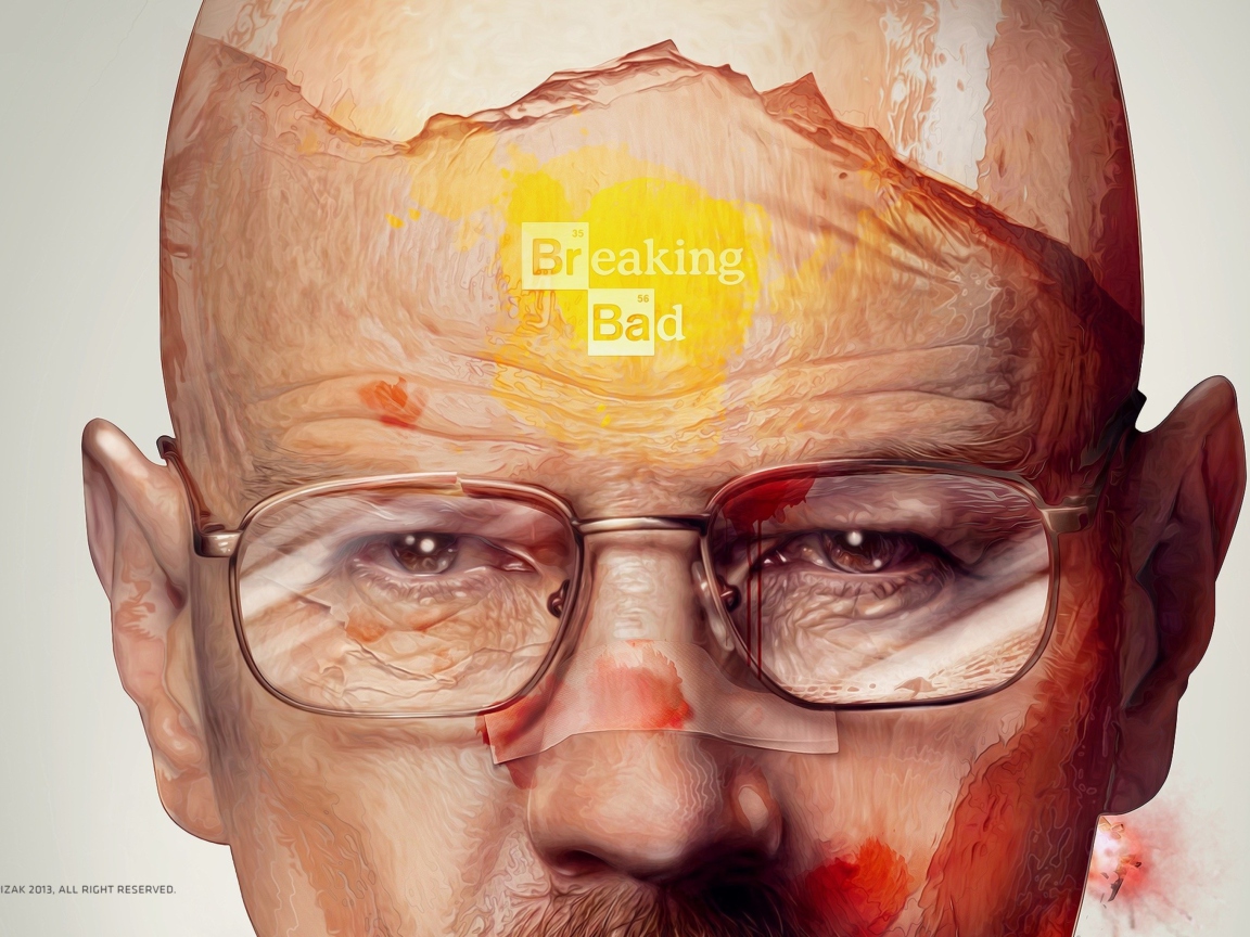 Das Breaking Bad Artwork Wallpaper 1152x864