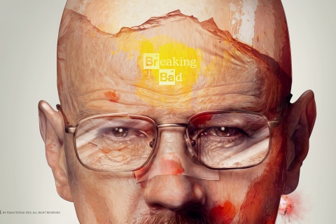 Sfondi Breaking Bad Artwork 480x320