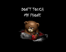 Dont Touch My Phone wallpaper 220x176