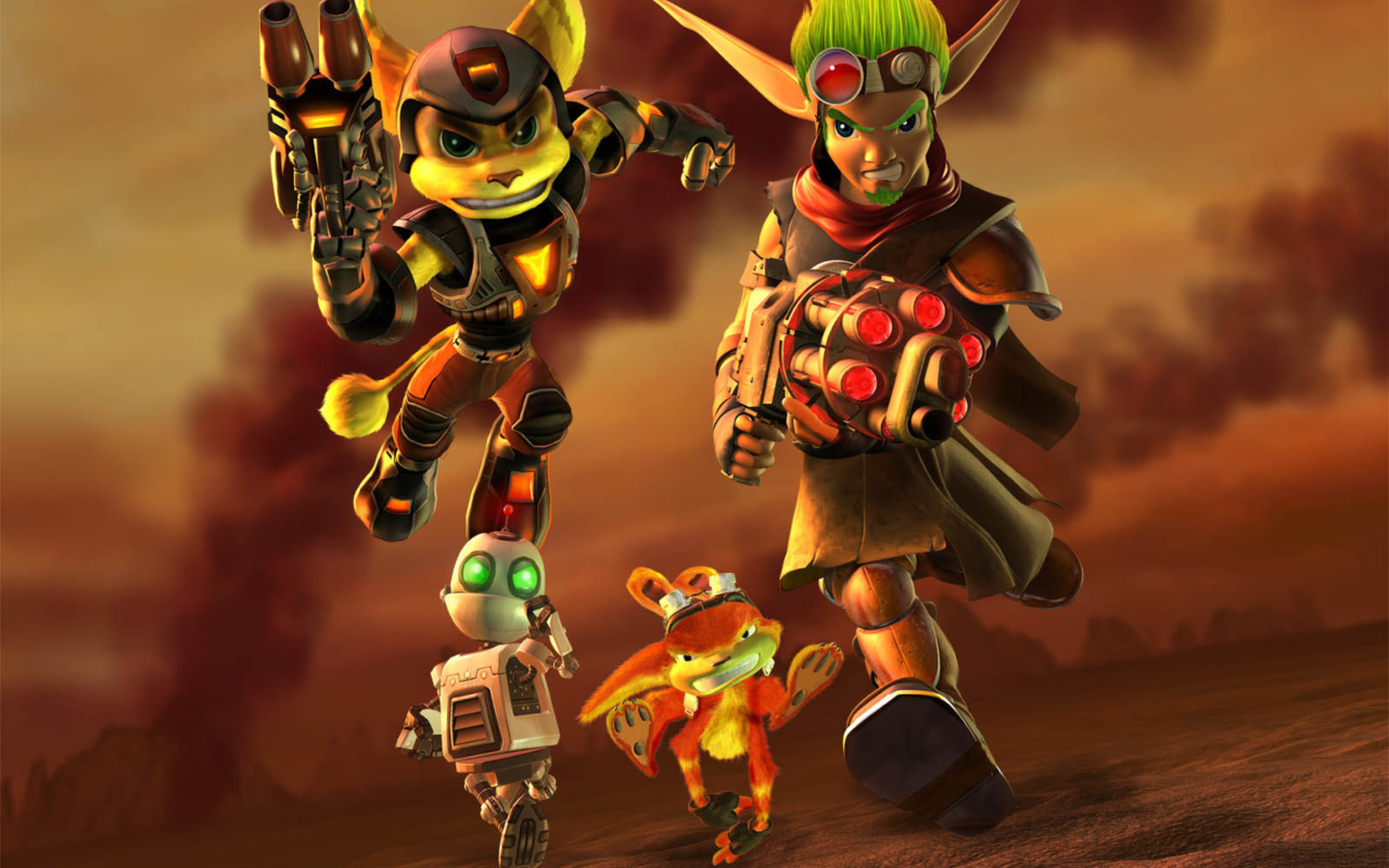 Screenshot №1 pro téma Jak and Daxter - Ratchet and Clank 1280x800