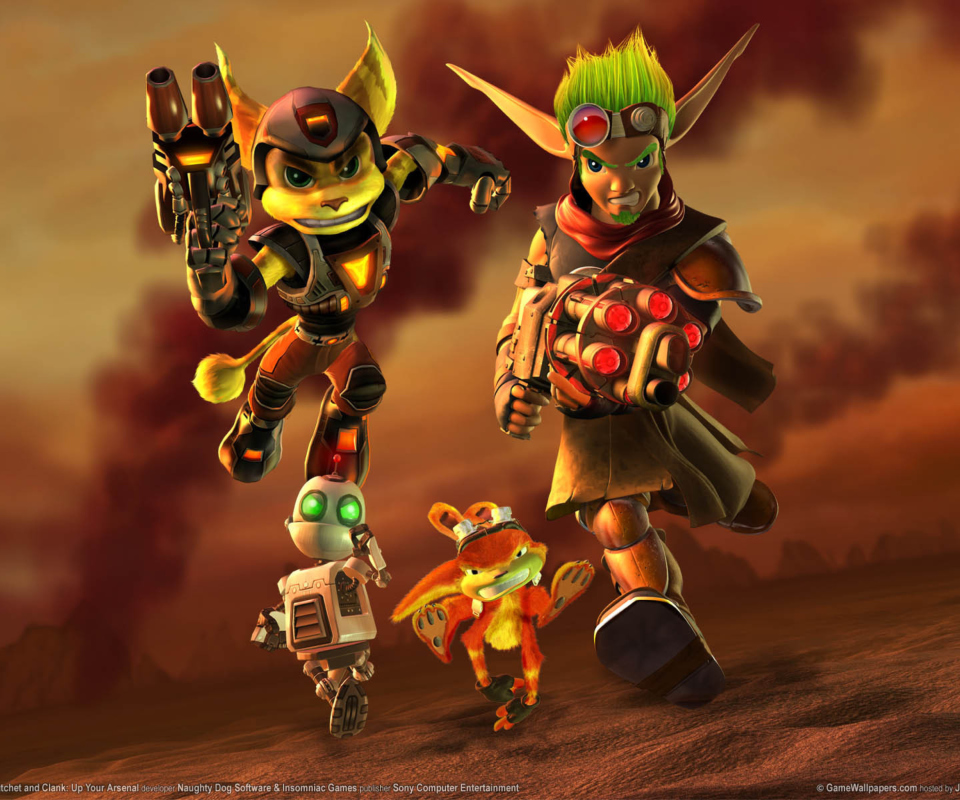 Sfondi Jak and Daxter - Ratchet and Clank 960x800