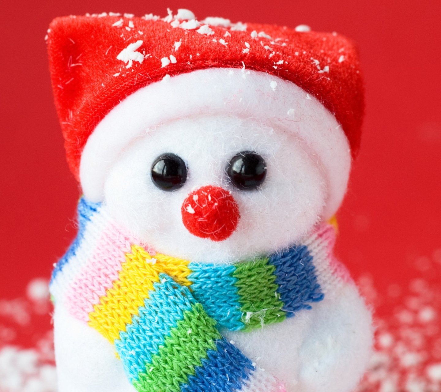 Cute Christmas Snowman wallpaper 1440x1280