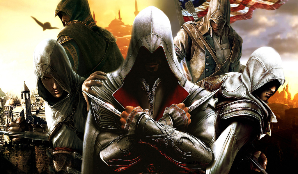 Assassins Creed Altair Ezio Connor screenshot #1 1024x600