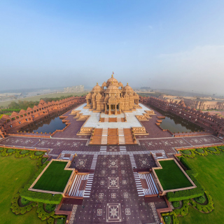 Akshardham, Delhi, Golden Temple - Obrázkek zdarma pro iPad mini