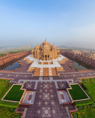 Akshardham, Delhi, Golden Temple - Obrázkek zdarma pro 240x320