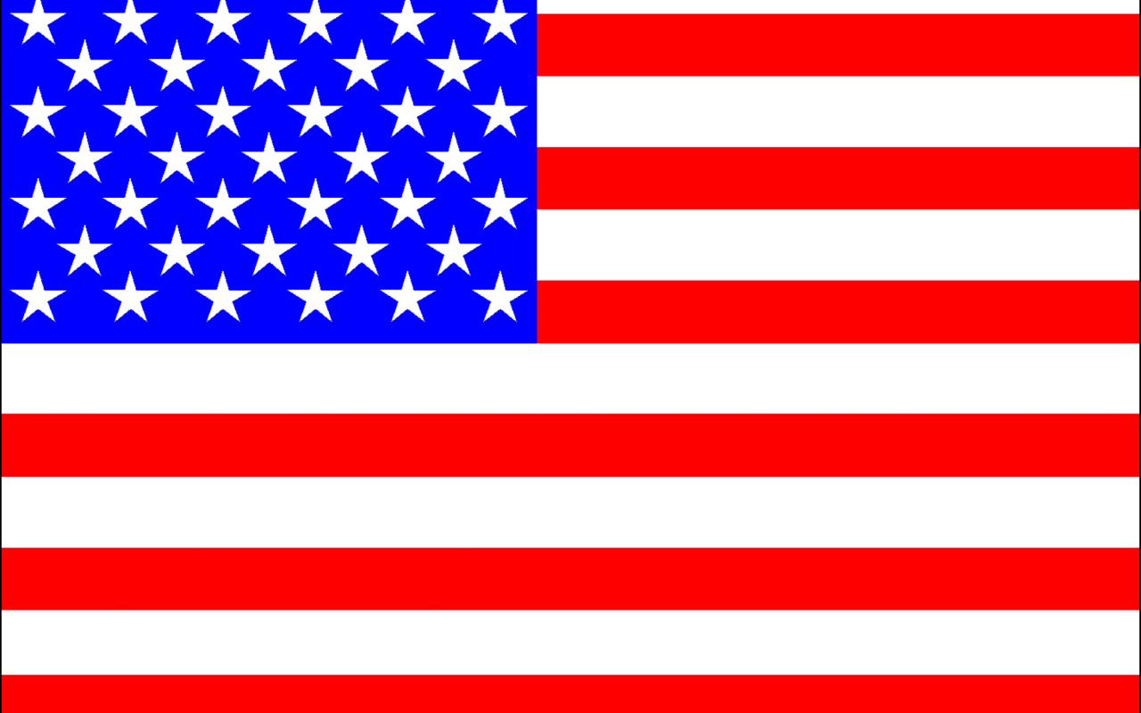 Das Us Flag Wallpaper 1280x800