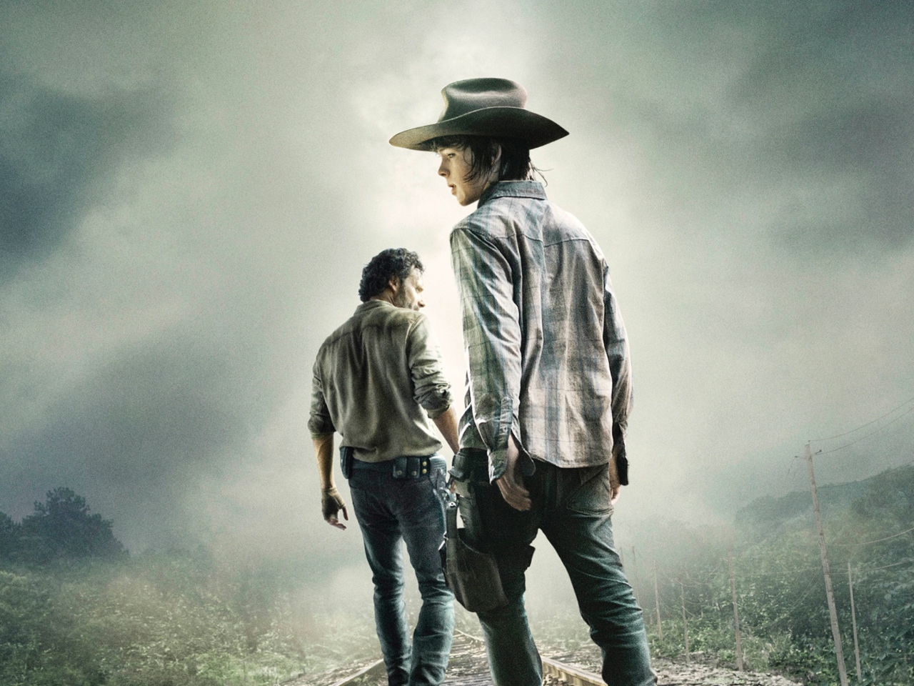 Fondo de pantalla The Walking Dead 2014 1280x960