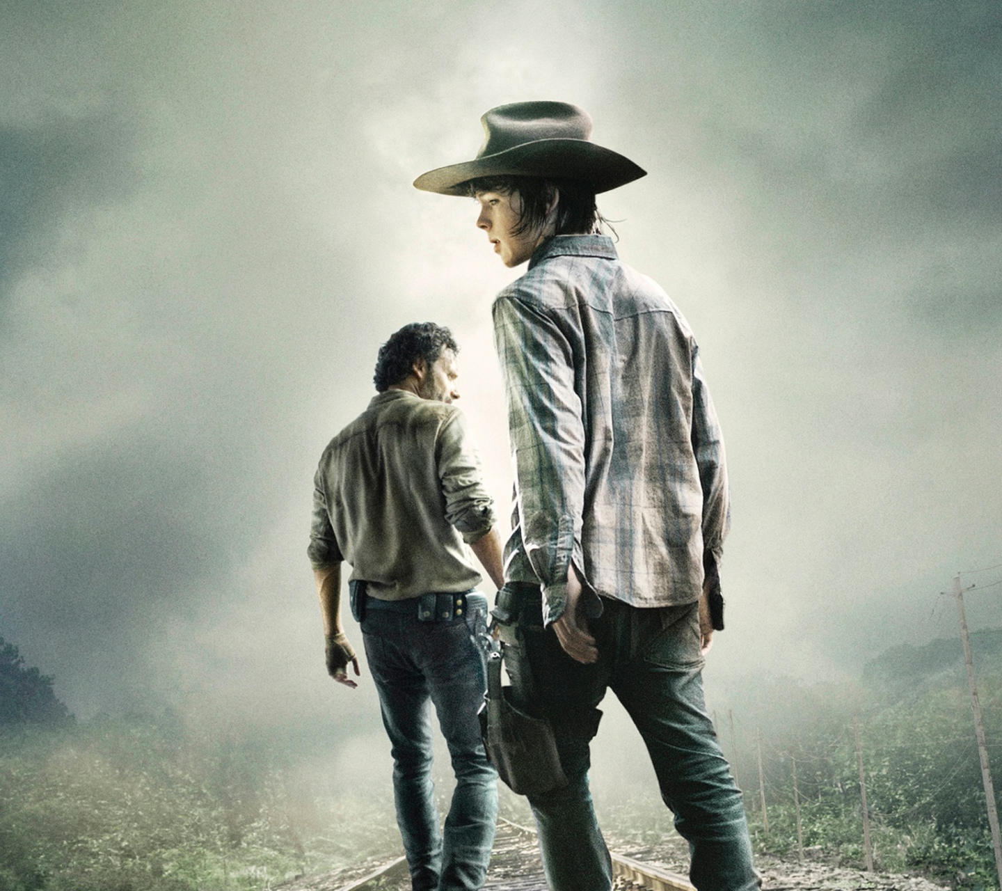 Fondo de pantalla The Walking Dead 2014 1440x1280