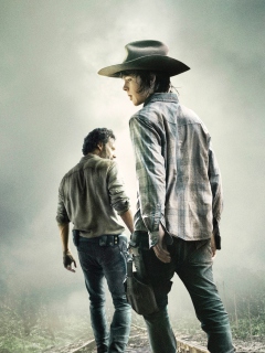 Обои The Walking Dead 2014 240x320