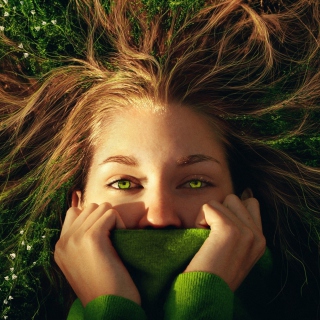Brunette With Green Eyes - Obrázkek zdarma pro iPad 3