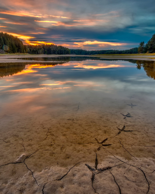 River Evening - Obrázkek zdarma pro 480x640