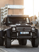 Mercedes Benz G63 AMG 6x6 Devil Pickup wallpaper 132x176