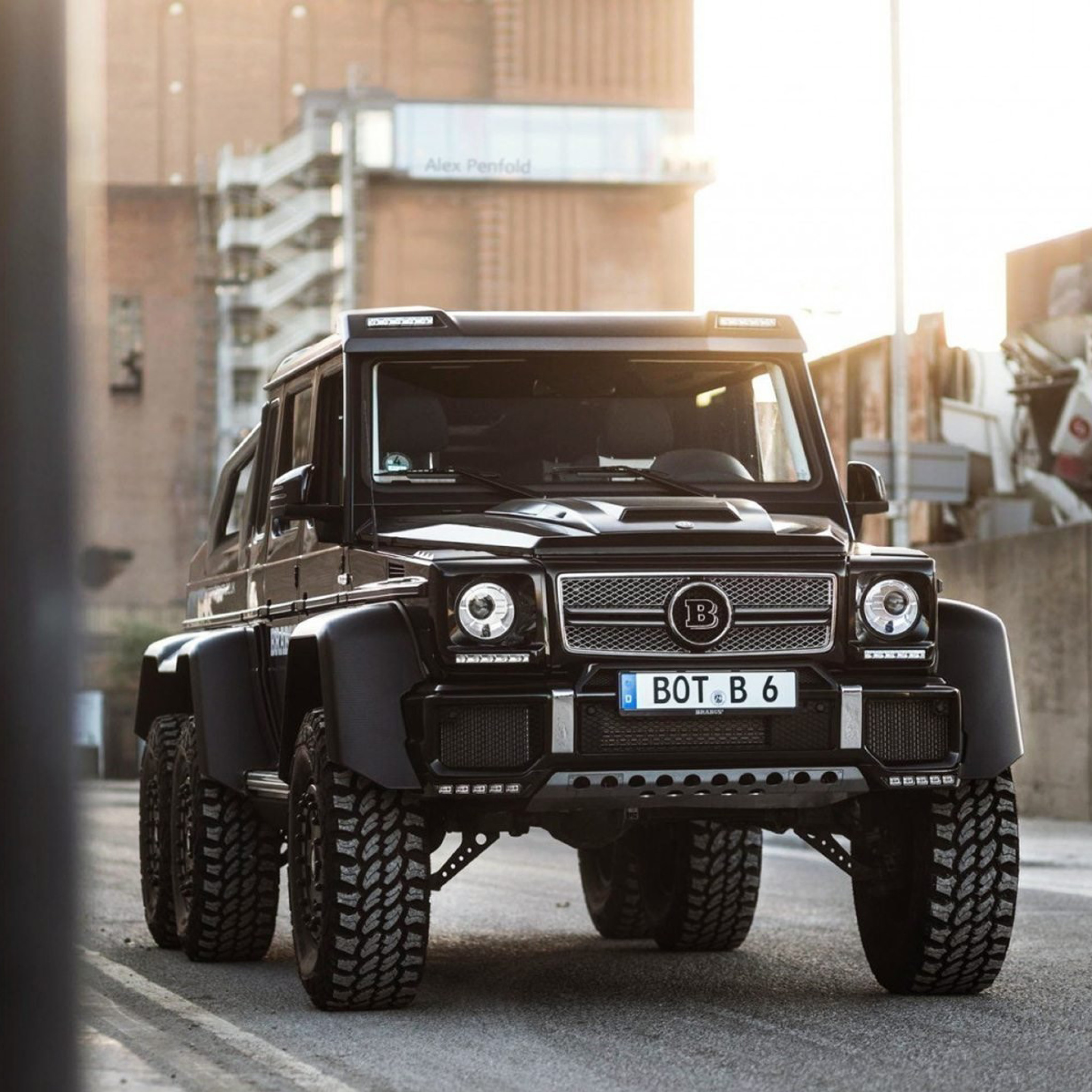 Fondo de pantalla Mercedes Benz G63 AMG 6x6 Devil Pickup 2048x2048