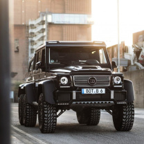 Mercedes Benz G63 AMG 6x6 Devil Pickup wallpaper 208x208