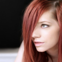 Screenshot №1 pro téma Redhead Girl 128x128