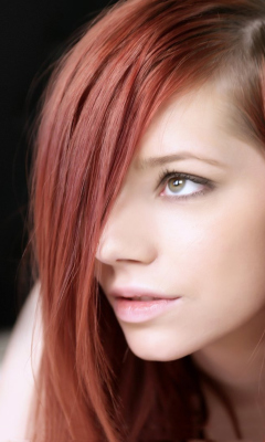 Redhead Girl screenshot #1 240x400