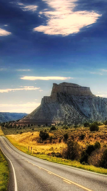 Landscape with great Rock wallpaper 360x640