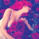 Обои Rihanna's Roses 128x128