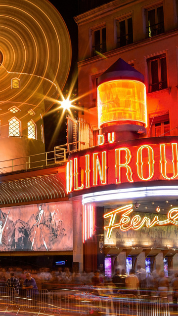 Screenshot №1 pro téma Moulin Rouge cabaret in Paris 360x640