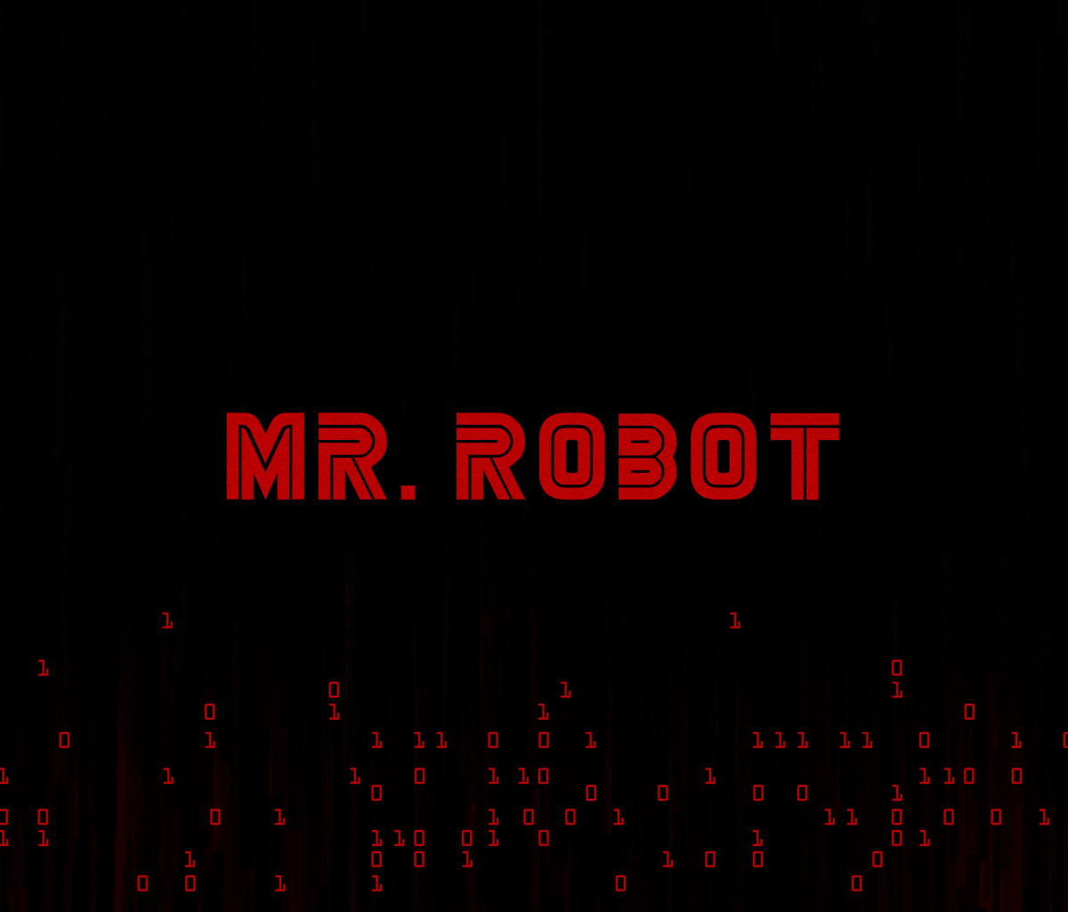 Mr Robot Logo wallpaper 1200x1024