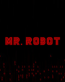 Das Mr Robot Logo Wallpaper 128x160