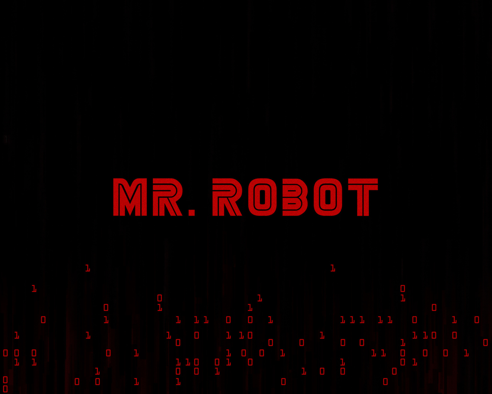 Mr Robot Logo wallpaper 1600x1280