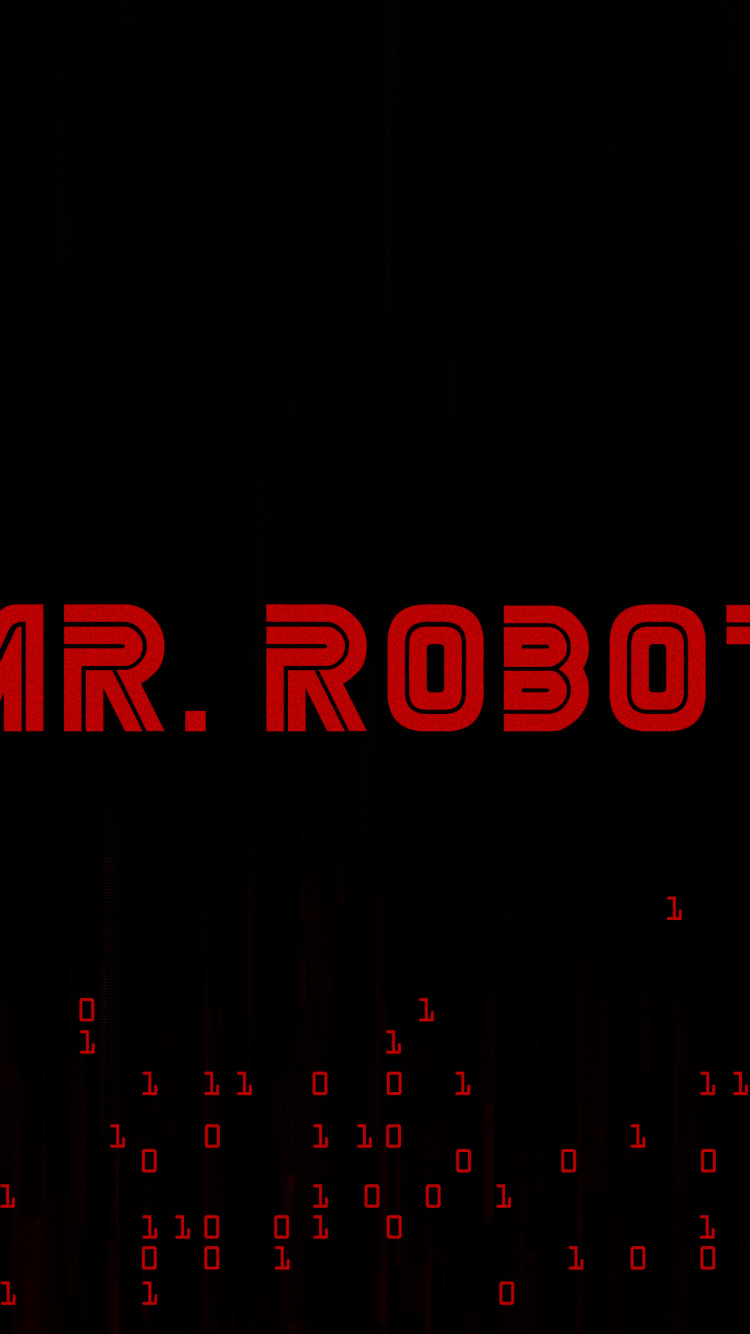 Обои Mr Robot Logo 750x1334