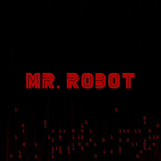 Kostenloses Mr Robot Logo Wallpaper für iPad mini