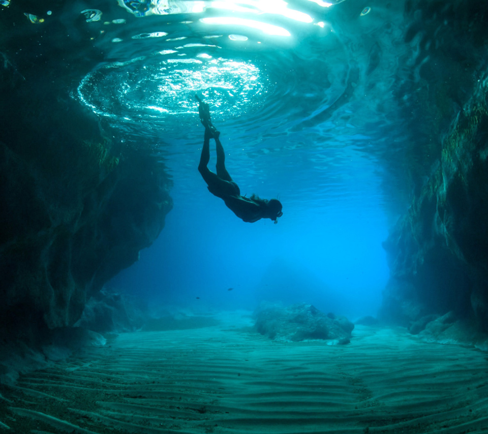 Das Scuba Diving Wallpaper 960x854