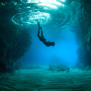 Scuba Diving - Obrázkek zdarma pro iPad Air