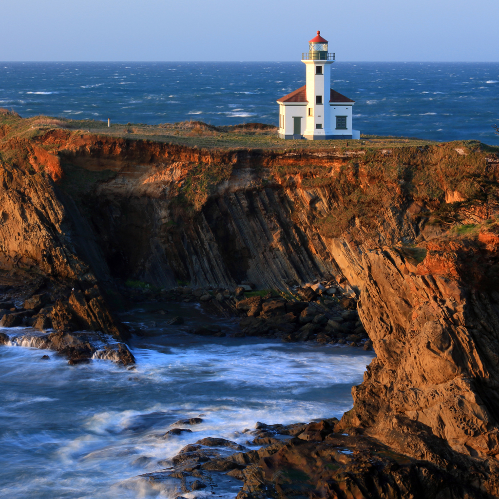 Screenshot №1 pro téma Cape Arago Lighthouse 1024x1024