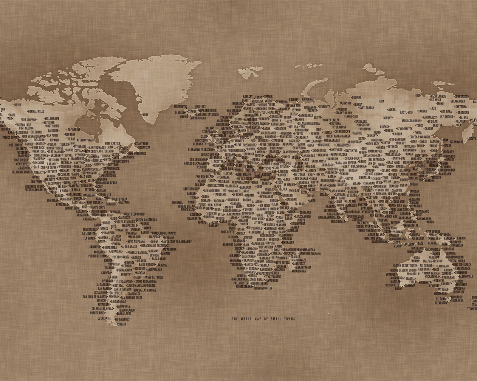 Sfondi World Map 1600x1280