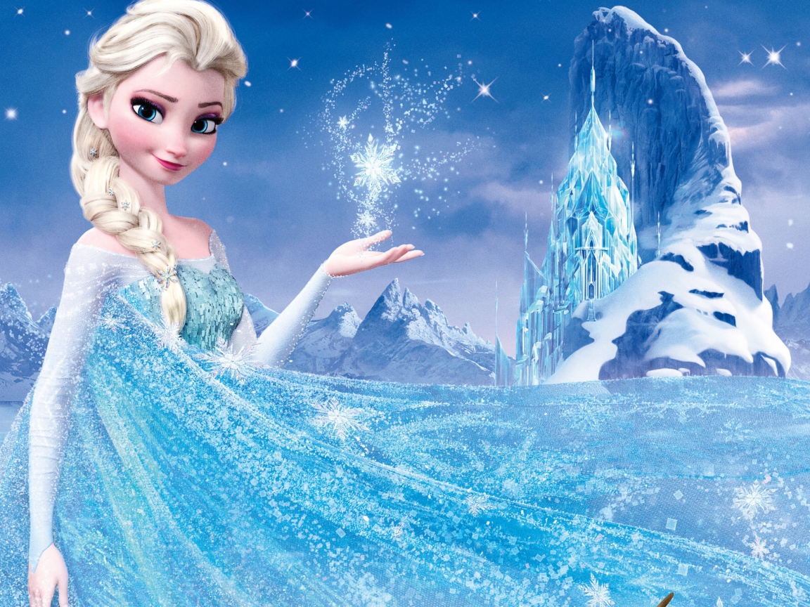 Screenshot №1 pro téma Frozen, Walt Disney 1152x864