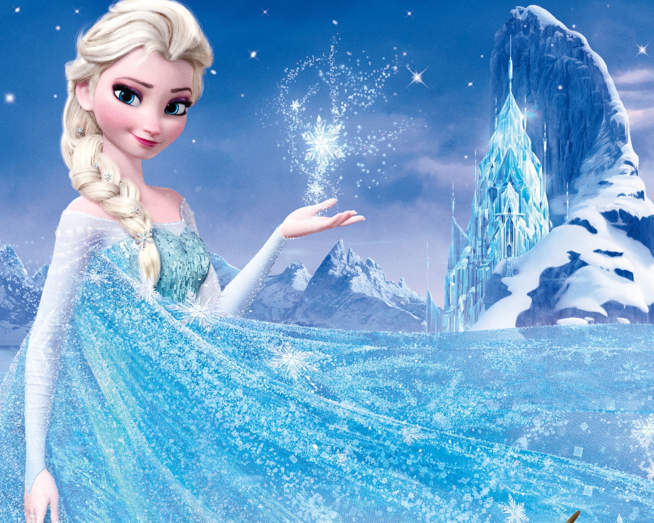 Das Frozen, Walt Disney Wallpaper 1280x1024