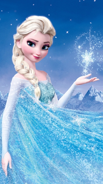 Fondo de pantalla Frozen, Walt Disney 360x640
