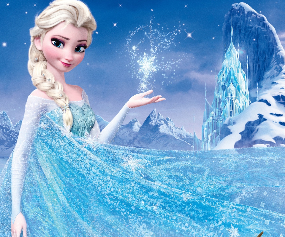 Screenshot №1 pro téma Frozen, Walt Disney 960x800