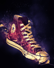 Обои Red Converse 176x220