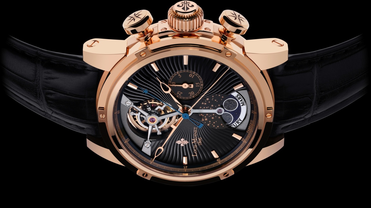 Обои Louis Moinet Chronograph 1280x720