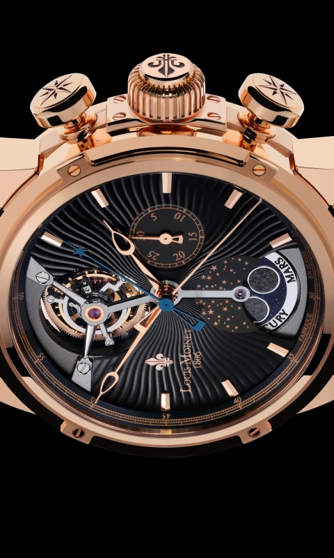 Sfondi Louis Moinet Chronograph 480x800