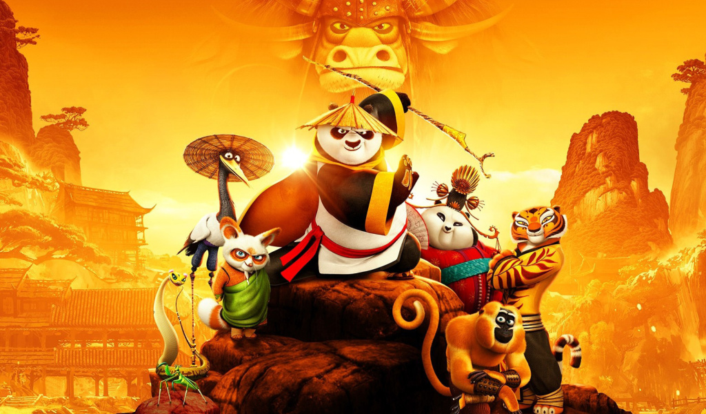 Kung Fu Panda 3 3D screenshot #1 1024x600